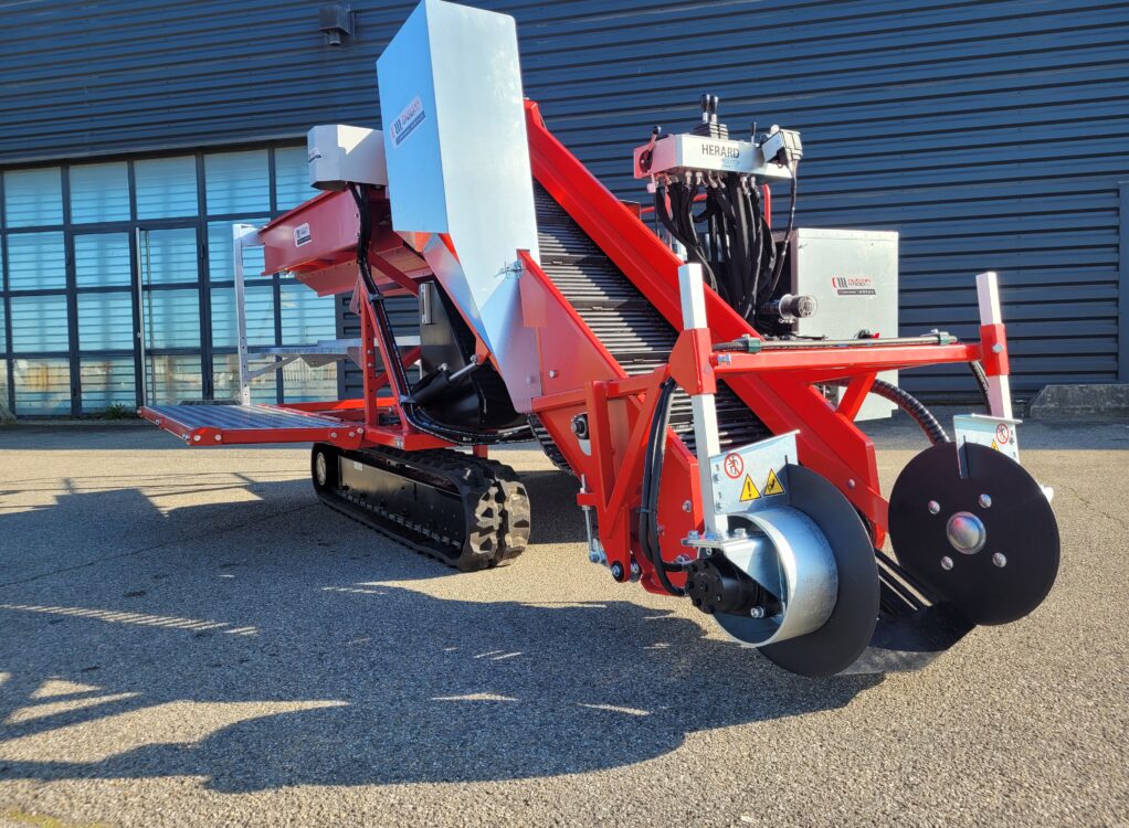 Autoporté récolte pomme de terre