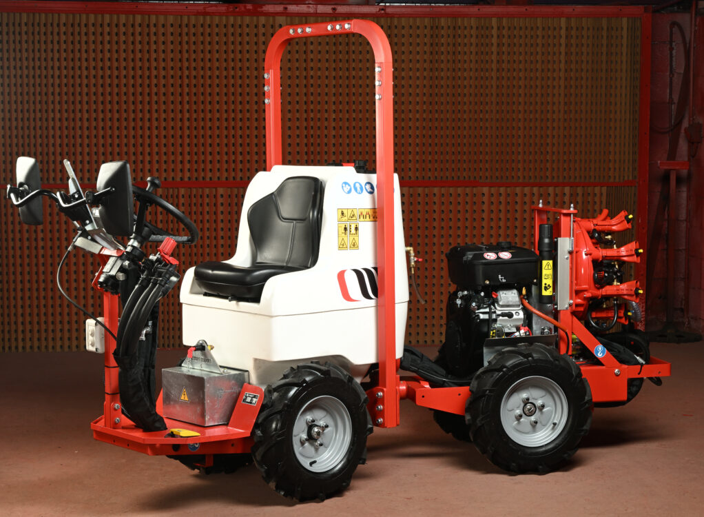 Machine agricole traitement sous serre