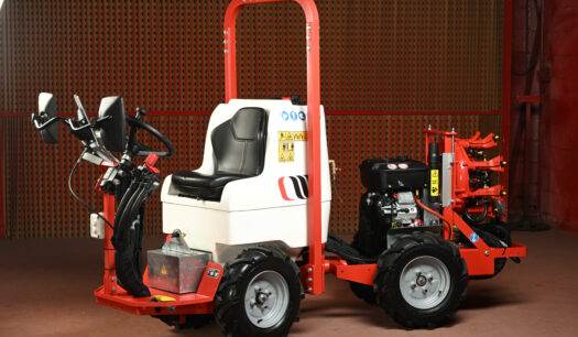 Machine agricole traitement sous serre