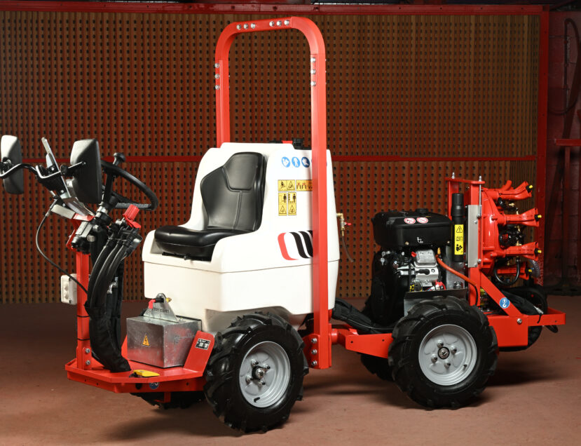 Machine agricole traitement sous serre
