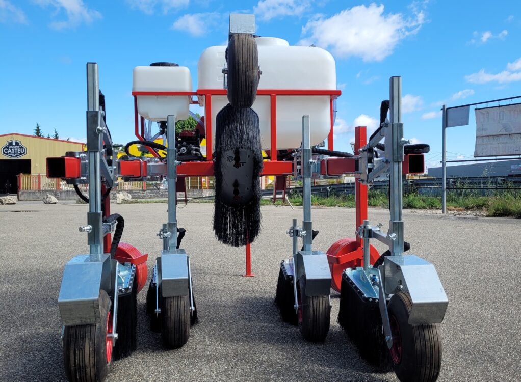 Machine repliée
