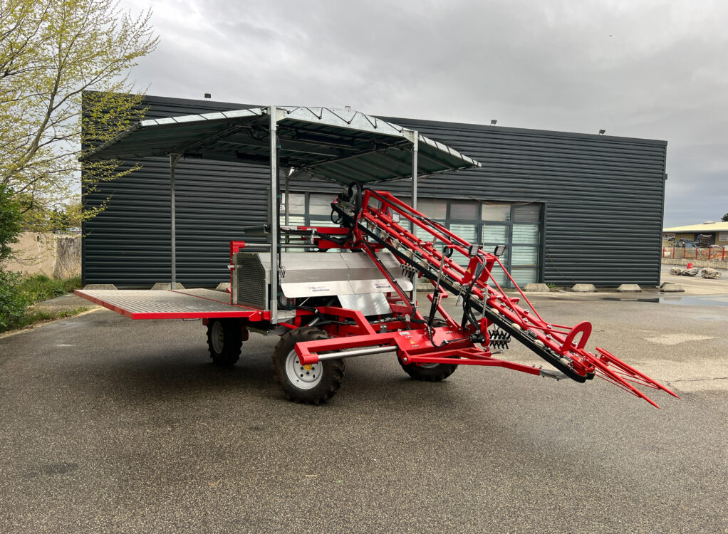Machine agricole pour carotte