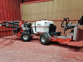 Machine de traitement fraise hors sol